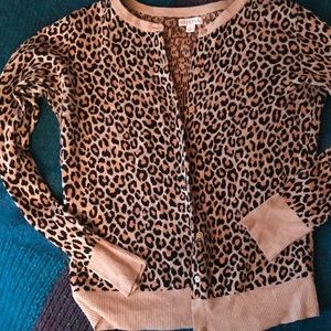 Women’s leopard print Cardigan